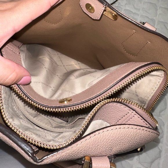 MICHAEL KORS Leather Dome Satchel - Picture 6 of 7